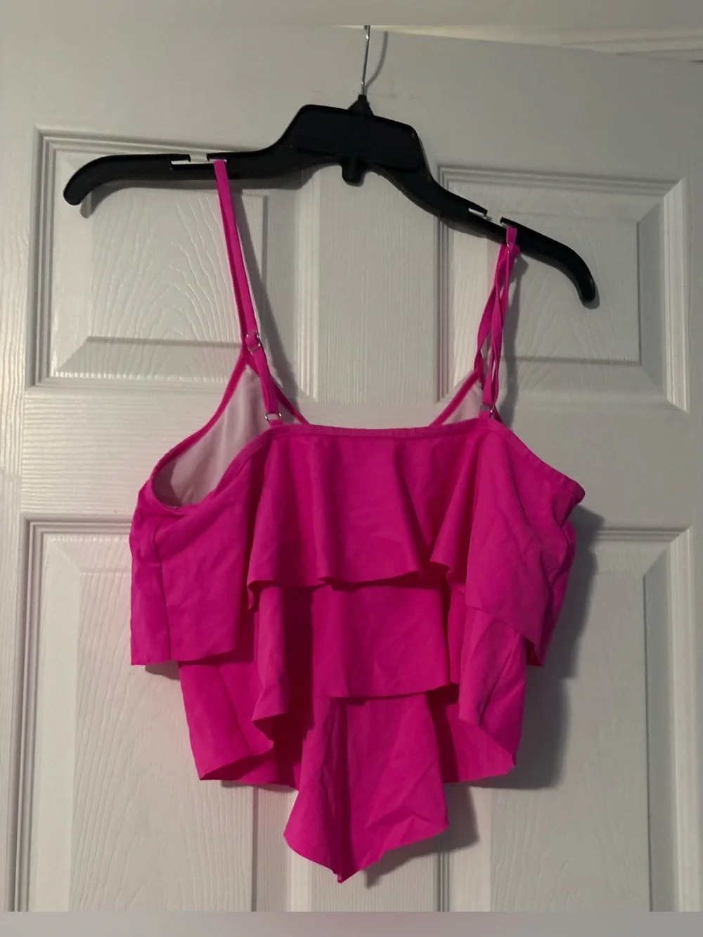 Pink Ruffled Tankini Top & Bottom - Picture 4 of 4